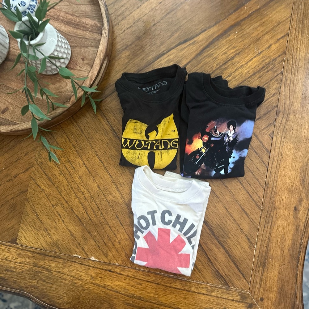 Kids Graphic T-Shirts - Black, White, Yellow